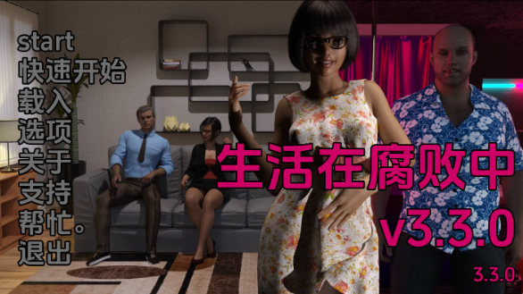 【欧美/SLG/沙盒/更新】生活在腐败中v3.3.0 AI汉化版 [6.95G] Live in Corruption [v3.3 Public]