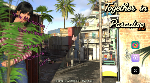 【欧美SLG/汉化/动态】同在天堂v0.32f AI版【PC+安卓/3.03G】 Together in Paradise [v0.32f]