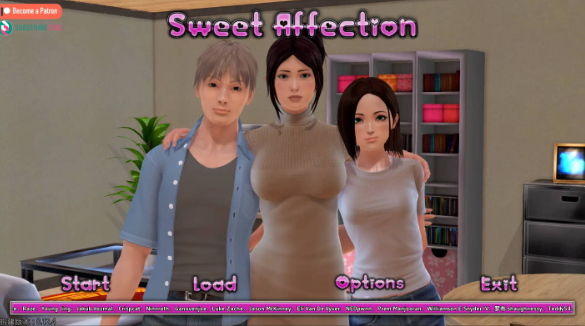 【亚洲SLG/汉化/动态】甜蜜的感情v12.4 AI版【PC/13.3G/更新】 Sweet Affection [v0.12.4]