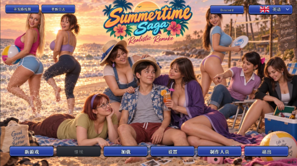 【欧美SLG/AI汉化/后宫】夏日传说-写实重制版0.3.0 AI汉化版【PC+安卓/2.5G/更新】