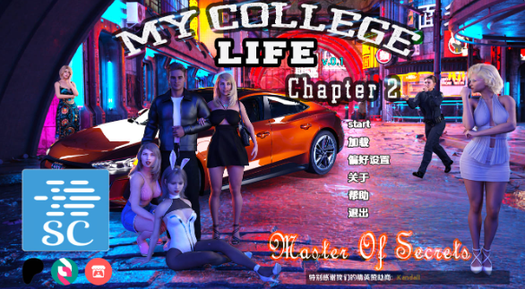 【欧美SLG/汉化/沙盒】我的大学生活Ch.2v0.1 汉化版【PC+安卓/603MB/更新】 My College Life [Ch.2 v0.1]